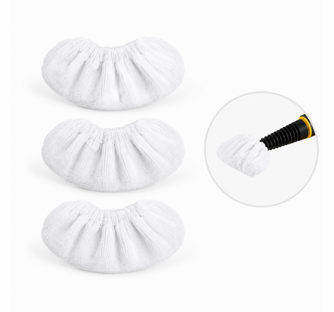 Set recambios paños para vaporeta