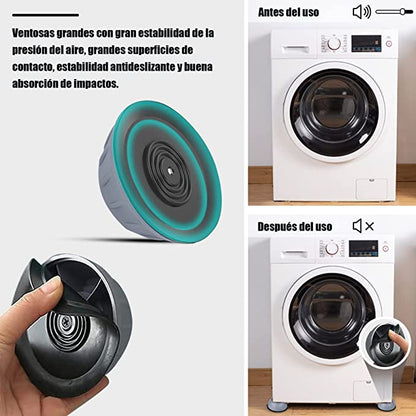 Bases antivibración electrodomésticos
