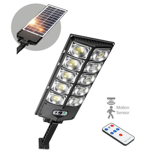 10LED solar automática